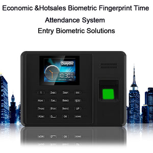 Employee Portable Fingerprint Reader Biometric Time Attendance